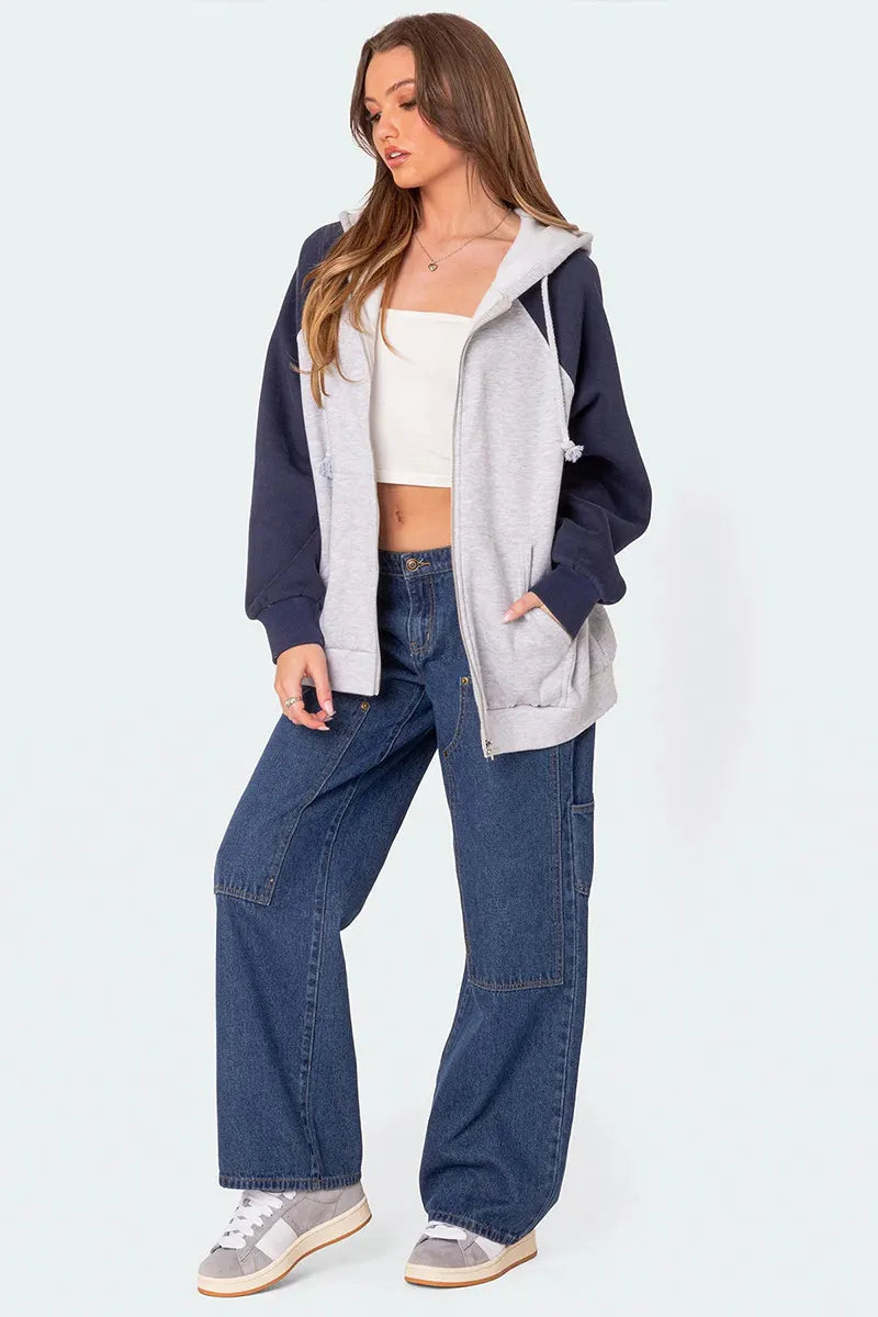 Women's Stretchy Comfort Flex Waist Cargo Jeans