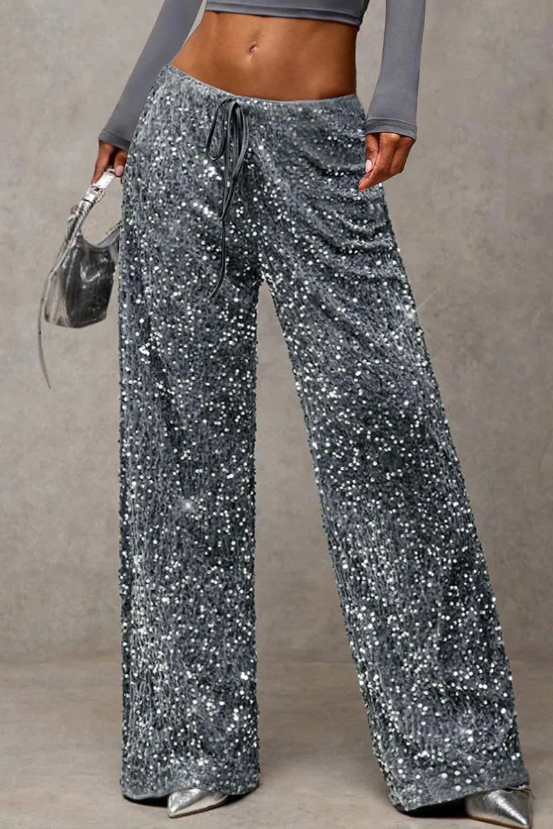 Women's  Streamlined Stretch Slimming Drawstring Trousers